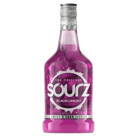 Sourz The Original Blackcurrant Sweet & Sour Spirit Drink 70cl