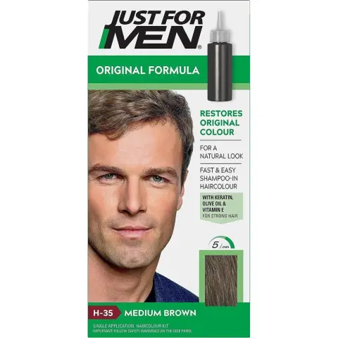 Just For Men Medium Brown 1 Pack