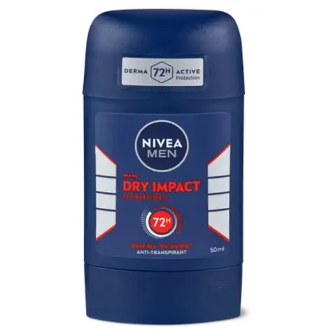 NIVEA Men Deo Stick Dry Impact Ant- Transpirant 50 ml
