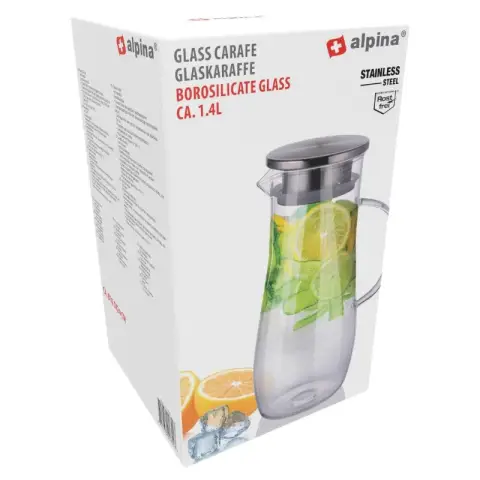 Carafe with handle 1.4L