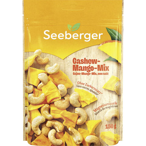 Seeberger Cashew-Mango Mix 150 g