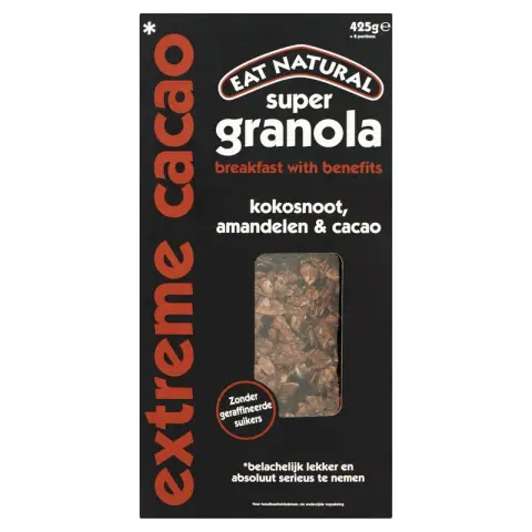 Eat Natural Granola Extra Kakao 425g