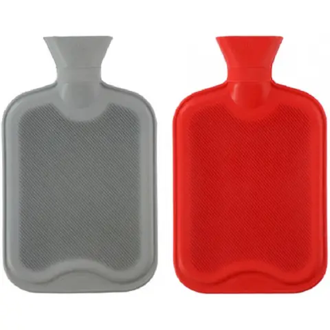 Hot water bottle 1L (Grey or Red)