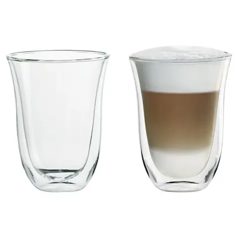 DeLonghi De'Longhi DLSC312 Latte Macchiato-Glass 2er