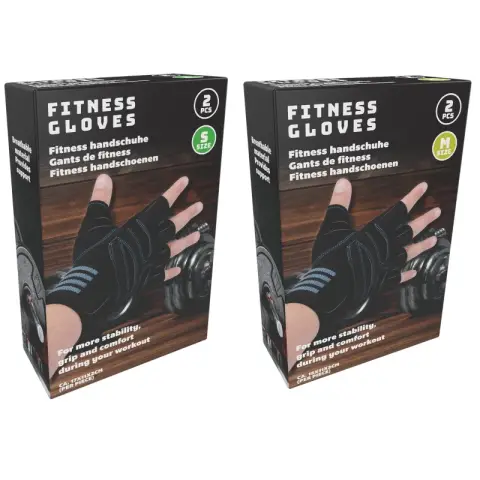Fitnesshandschuhe Anti-Rutsch Handschuhe Sporthandschuhe - Unisex - Klein Format