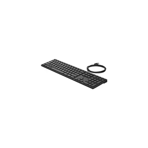HP 320K G2 USB WD KBD (Bulk 12) EMEA-INTL Engels Loc-Euro stekker
