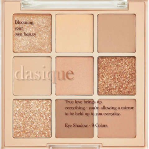 Dasique palette de fards à paupières #3 Natural Nudes