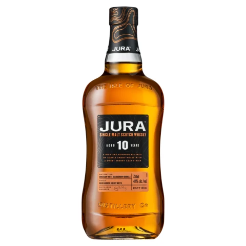 Jura Aged 10 Years Single Malt Scotch Whisky 70cl