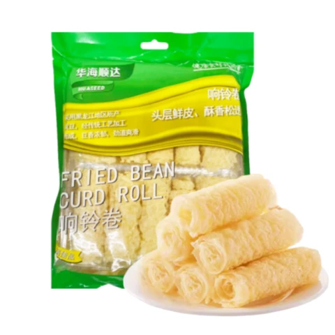 Huahaishunda Fèves frites rouleaux de caillé 120g