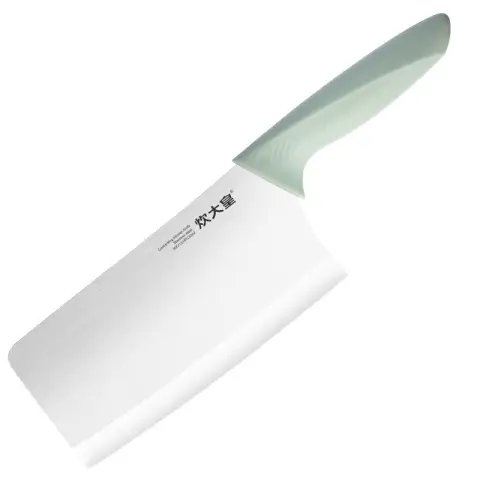 COOKER KING Japanisches, geschmiedetes Edelstahl-Heftbeil, Hackmesser, Kochmesser, scharf geformter Griff