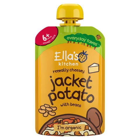Ella's Kitchen Jacket Potato With Beans 6+ Months 100g