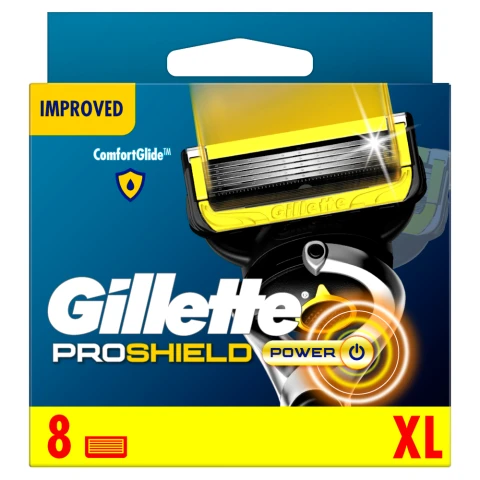 Gillette ProShield Power Razor Refills for Men Razor Refills X8