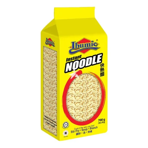 IBUMIE Plain Instant Noodle (65g*10 Servings) 650g