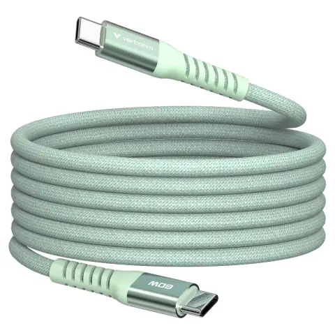 Verbatim 60W Sync & Charge USB-C to USB-C Magnetic Cable 120cm (Gray)
