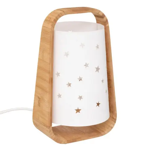 Atmosphera Children White Bamboo Star Lamp