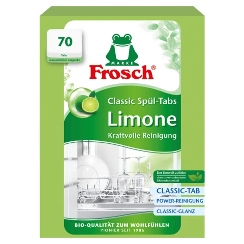 Frosch Limonen Classic Geschirrspül-Tabs 70 Tab