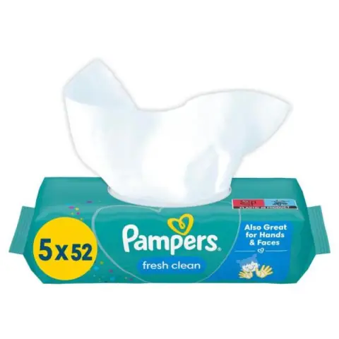 Pampers Feuchte Tücher Fresh Clean 5 x 52 St