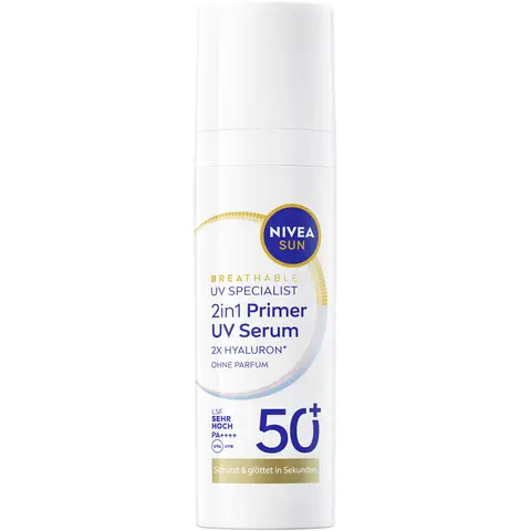 NIVEA Sun UV Specialist 2in1 Primer Daily UV Fluid LSF 50+ 30ml