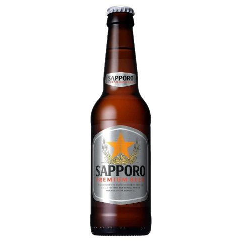 SAPPORO BEER-(BOTTLE ) 4.7% 330ML 日本札幌啤酒 330毫升