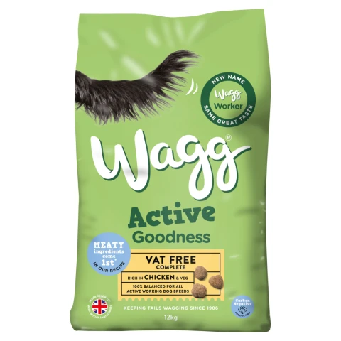 Wagg Active Goodness Rich in Chicken & Veg 12kg