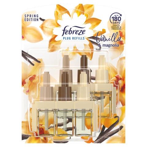 Febreze 3Volution Air Freshener Plug In Refill Vanilla & Magnolia 2x20ML