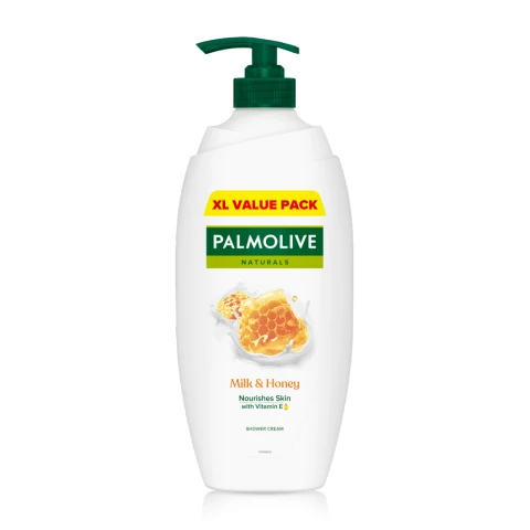 Palmolive Naturals Milk & Honey Shower Gel Body Wash 750ml pump