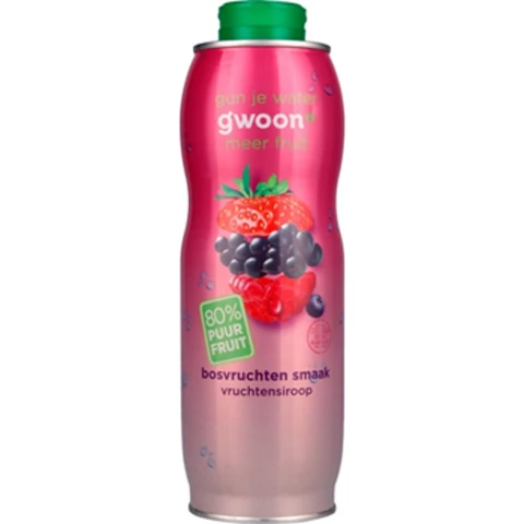 G'woon Forest Fruits Fruit Syrup 750ml