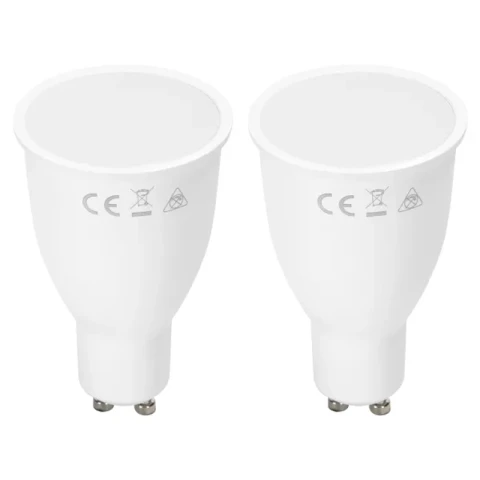 Aigostar LED/Leuchtbecher/GU10/15W/3000K/2 Stück/Blisterpackung