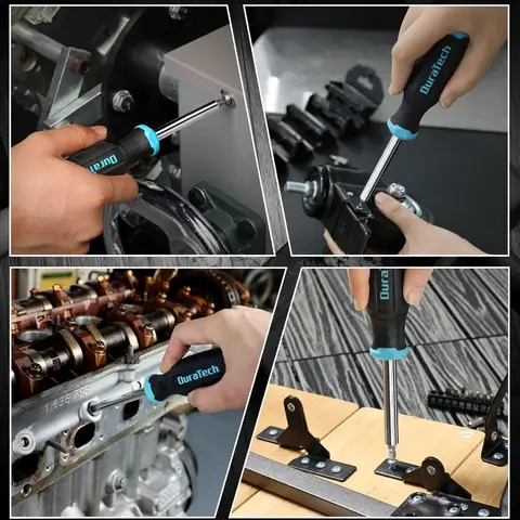 DURATECH Ensemble Tournevis 60en1 Entretien Machine Réparation DIY