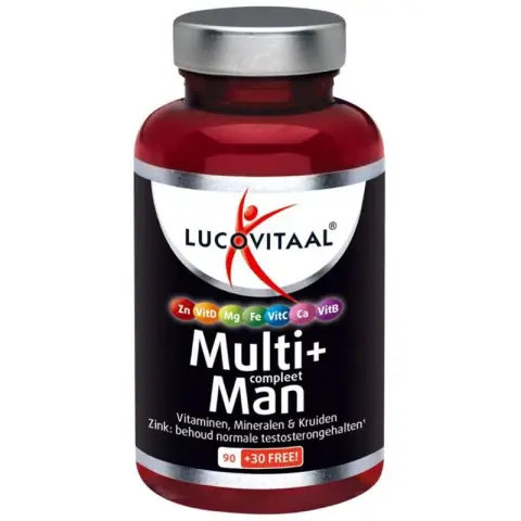 Lucovitaal Multi+ Vitamin Complete Man 120pcs