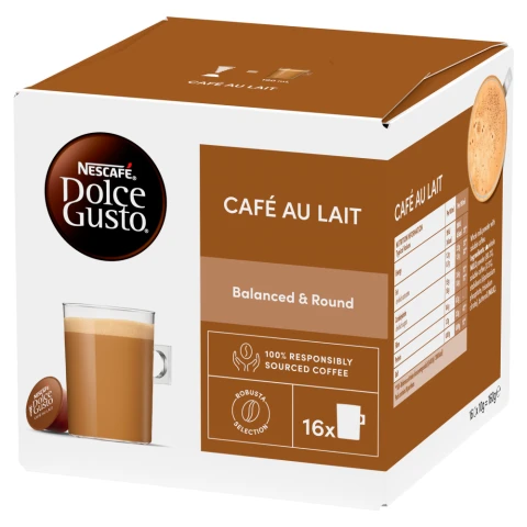 Nescafe Dolce Gusto Cafe Au Lait 16 Pods 160G