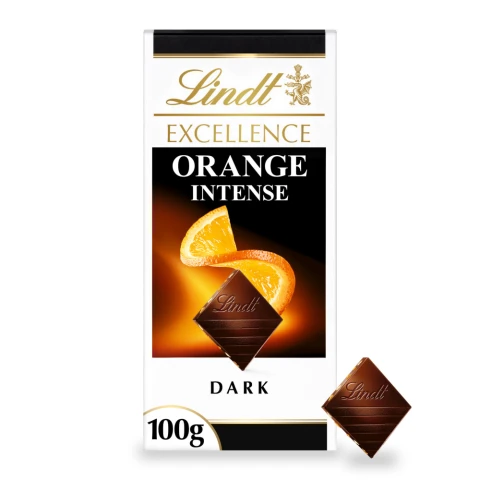 Lindt Excellence Dark Orange Chocolate 100g