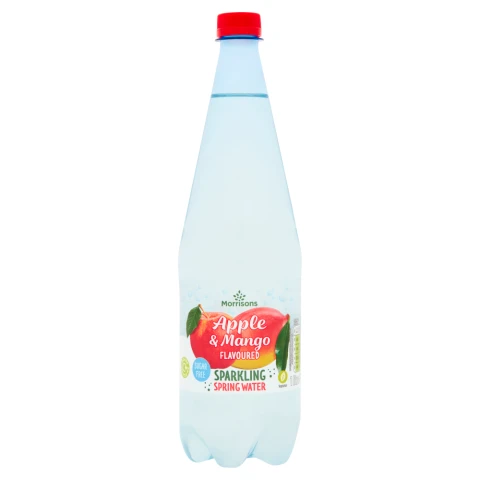 Morrisons Sparkling Apple & Mango Water 1 litre