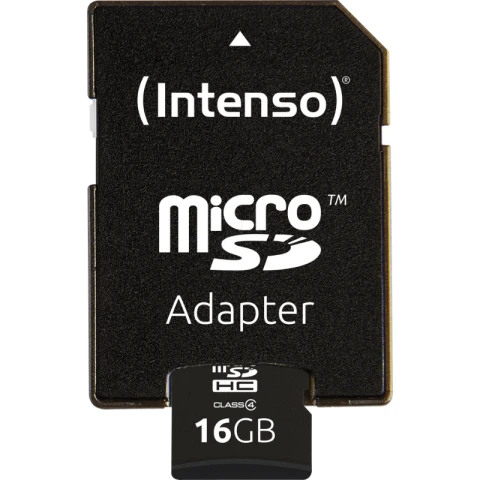 Intenso 3403470 Micro SDHC-Karte Klasse 4 16GB