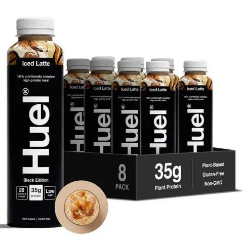 Huel RTD Black Edition, , 8*500ml, Iced Latte