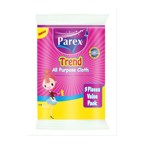 Parex D Schoonmaakdoekjes Geel 3st. (2107969-1)