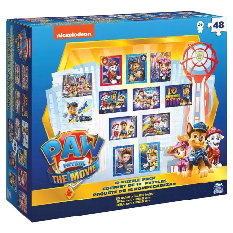 Spin Master Paw Patrol 12 Puzzle Pack
