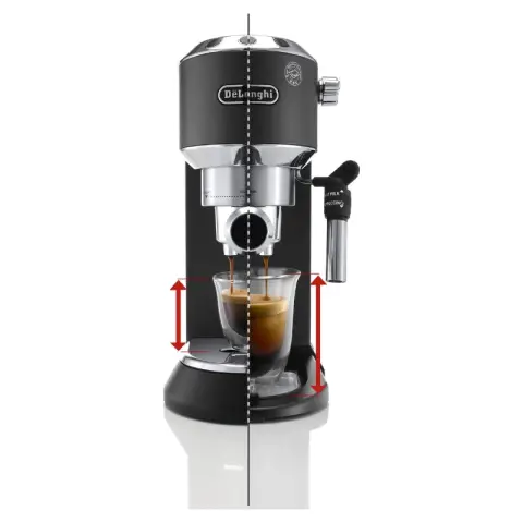 DeLonghi Dedica Style EC685.BK - Espressomachine - 15 bar zwart thermoblock 1.2L​ Zwart