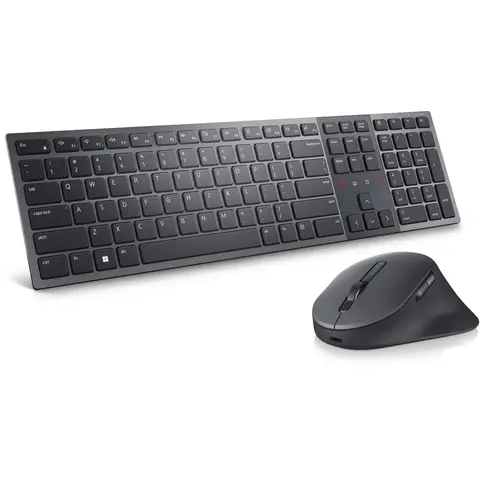 DELL Pro Premium samenwerkingstoetsenbord en muis - KM900 - VS internationaal (QWERTY)