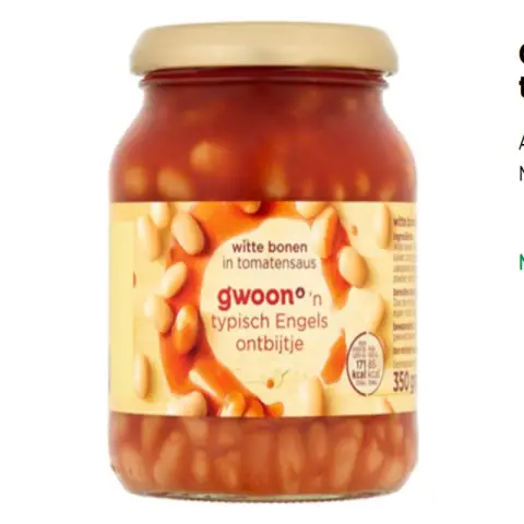 G'woon Weiße Bohnen Tomatensauce 370ml