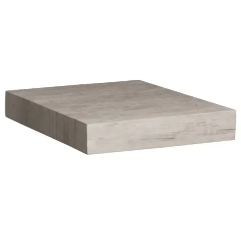 Wandplank Eiken 23,5cm Grijs