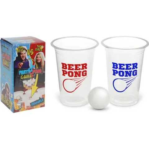 Beer Pong Spielset 14-teilig