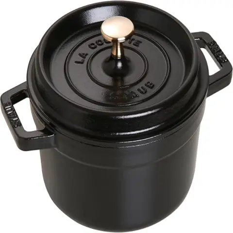 Staub Cocotte Gusseisen-Schmortopf mit Deckel – 20 cm – 2,2 L