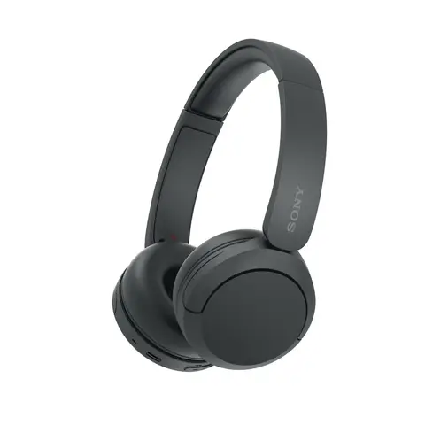 Sony WH-CH520 Draadloze Bluetooth-koptelefoon – tot 50 uur batterijduur met snelladen, on-ear stijl – Zwart