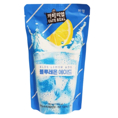 Jardin Blue Lemon Ade Koreanisches Beutelgetränk 230ml