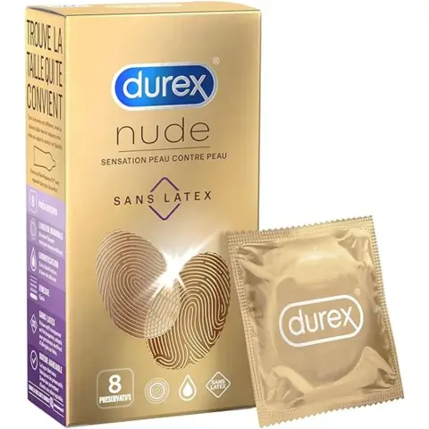 Nude condoms 8 pcs