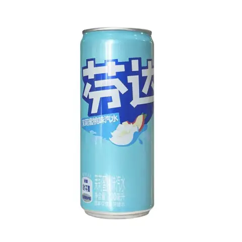FANTA Canette de soda (saveur pêche au jasmin) 330 ml