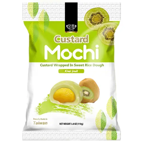 RF Custard Mochi - Kiwi 皇族卡士達麻糬-奇異果110g