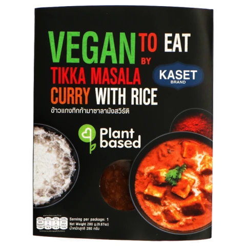 Kaset Tikka Masala Végétalien Prêt à Manger 280g