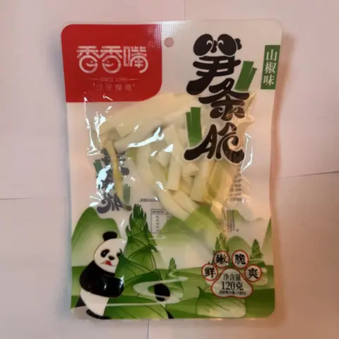 XXZ Crispy bamboo shoots 120g 香香嘴笋条脆120g